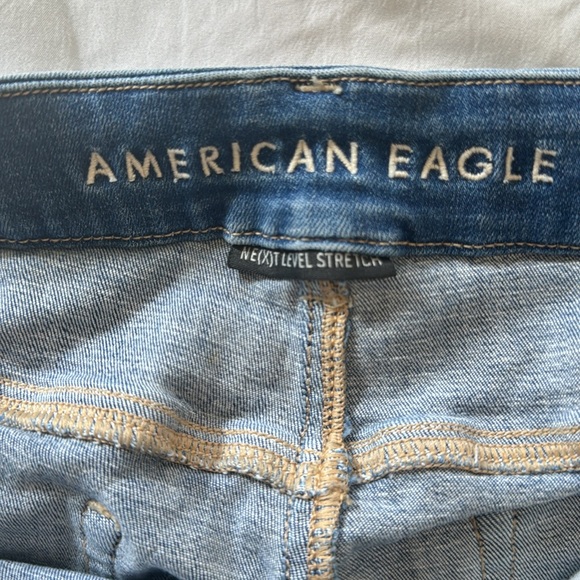 American Eagle Curvy Hi-Rise Shortie Ne(x)t level stretch Size: US10 - Picture 3 of 5